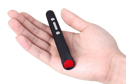 Presenter liegt in einer Hand